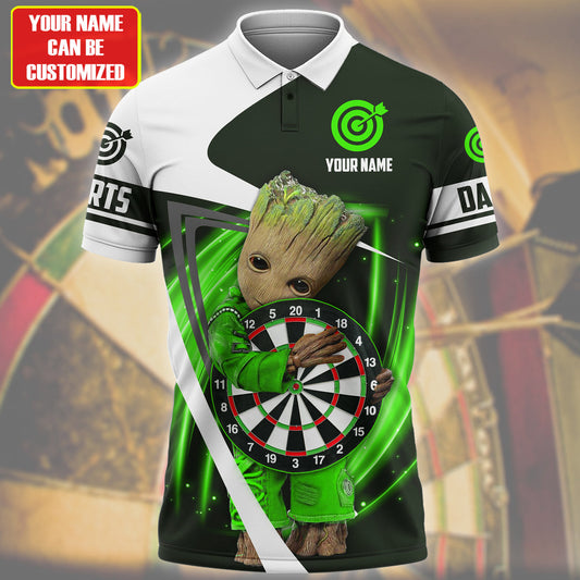 Personalized Name Gr Darts Q4 Green Version All Over Printed Unisex Shirt Q050301