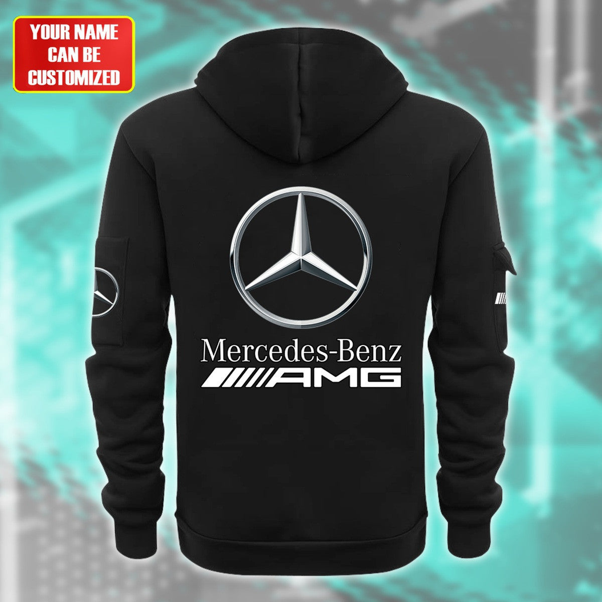 Personalized Merc Zip-Hoodie Cotton Jacket P120404