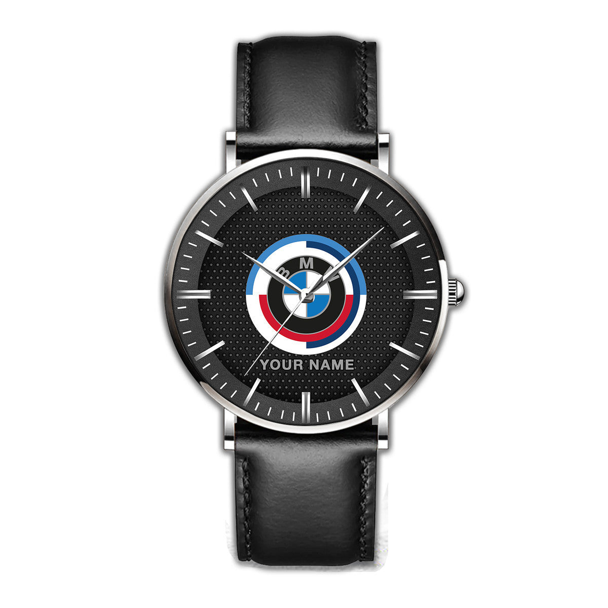 Personalized BW Motorsport Quartz Leather Watch P290207