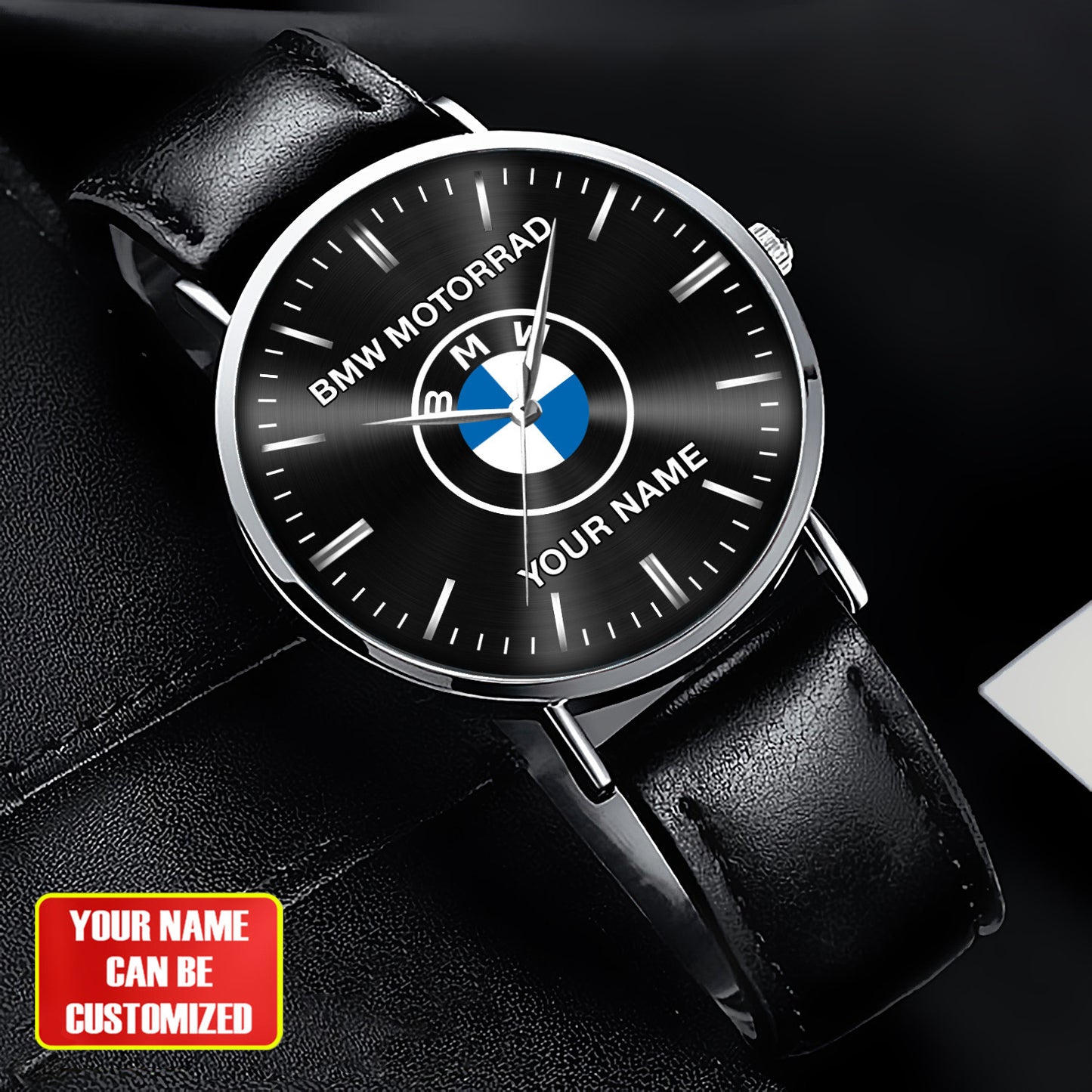 Personalized BW Motorrad Quartz Leather Watch S120310