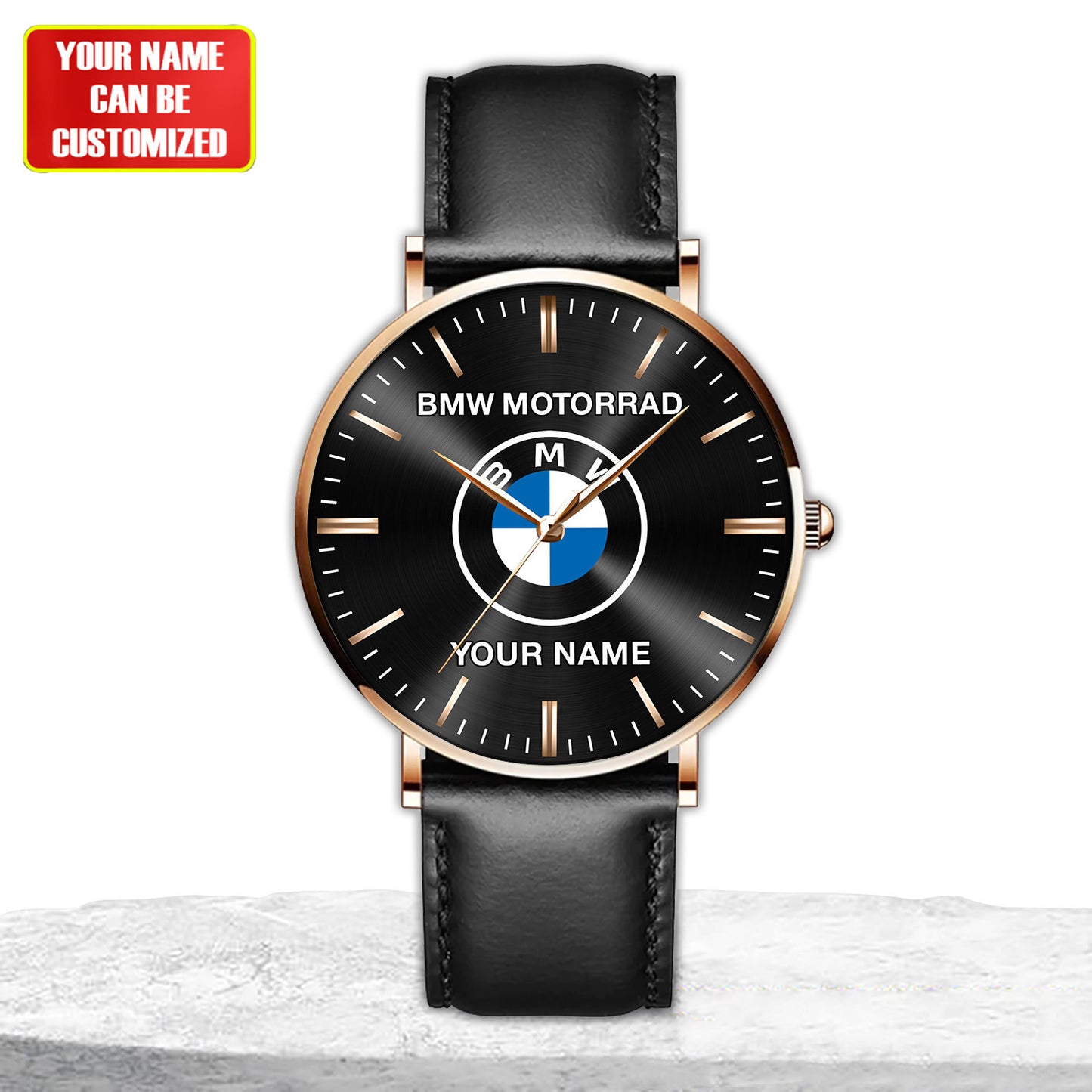 Personalized BW Motorrad Quartz Leather Watch S120310