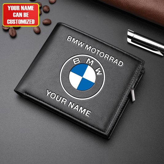 Personalized BW Motorrad Leather Wallet S120311
