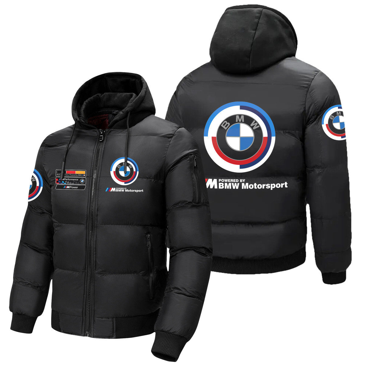 Personalized BW Motorsport Puffer Thermal Winter Jacket S301010