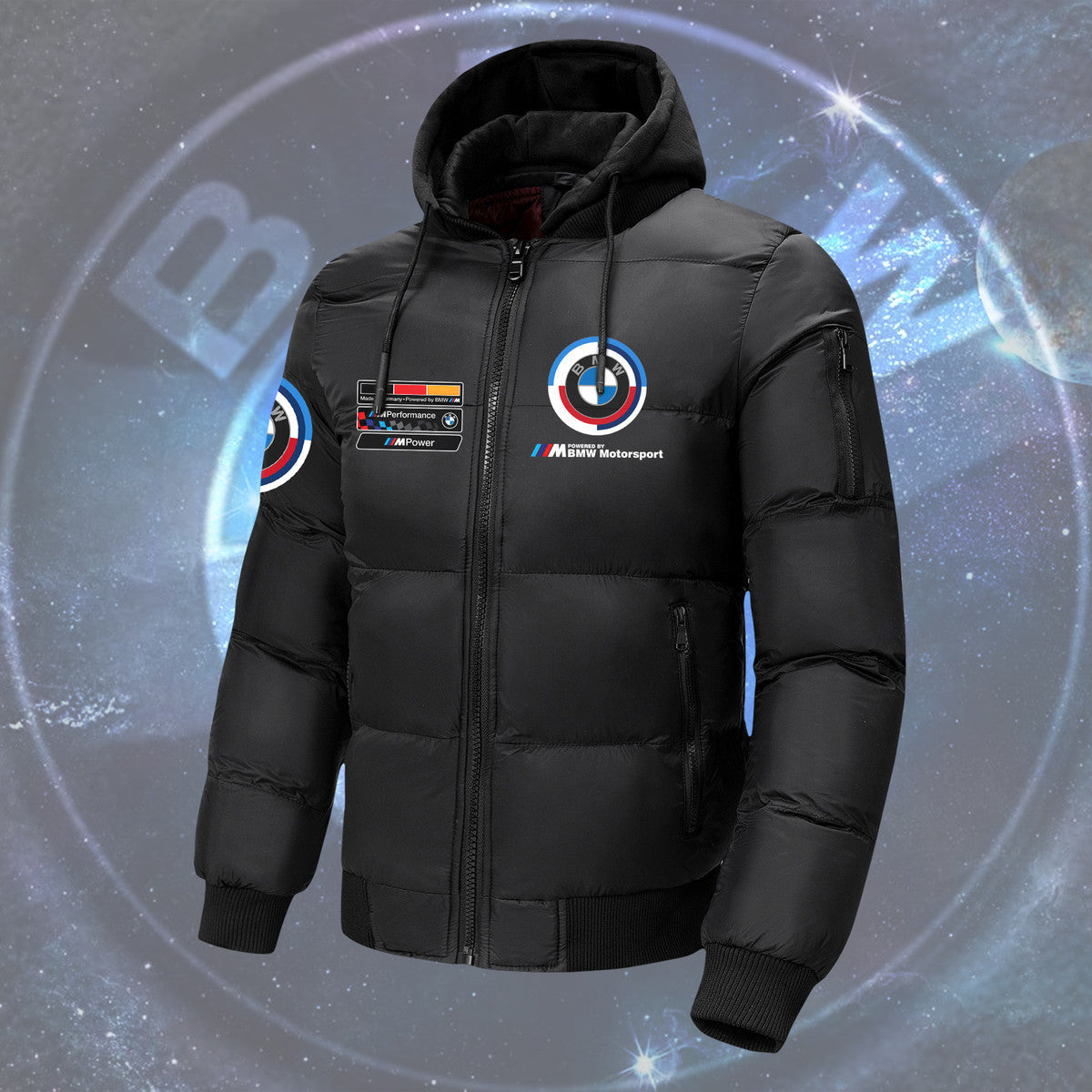 Personalized BW Motorsport Puffer Thermal Winter Jacket S301010