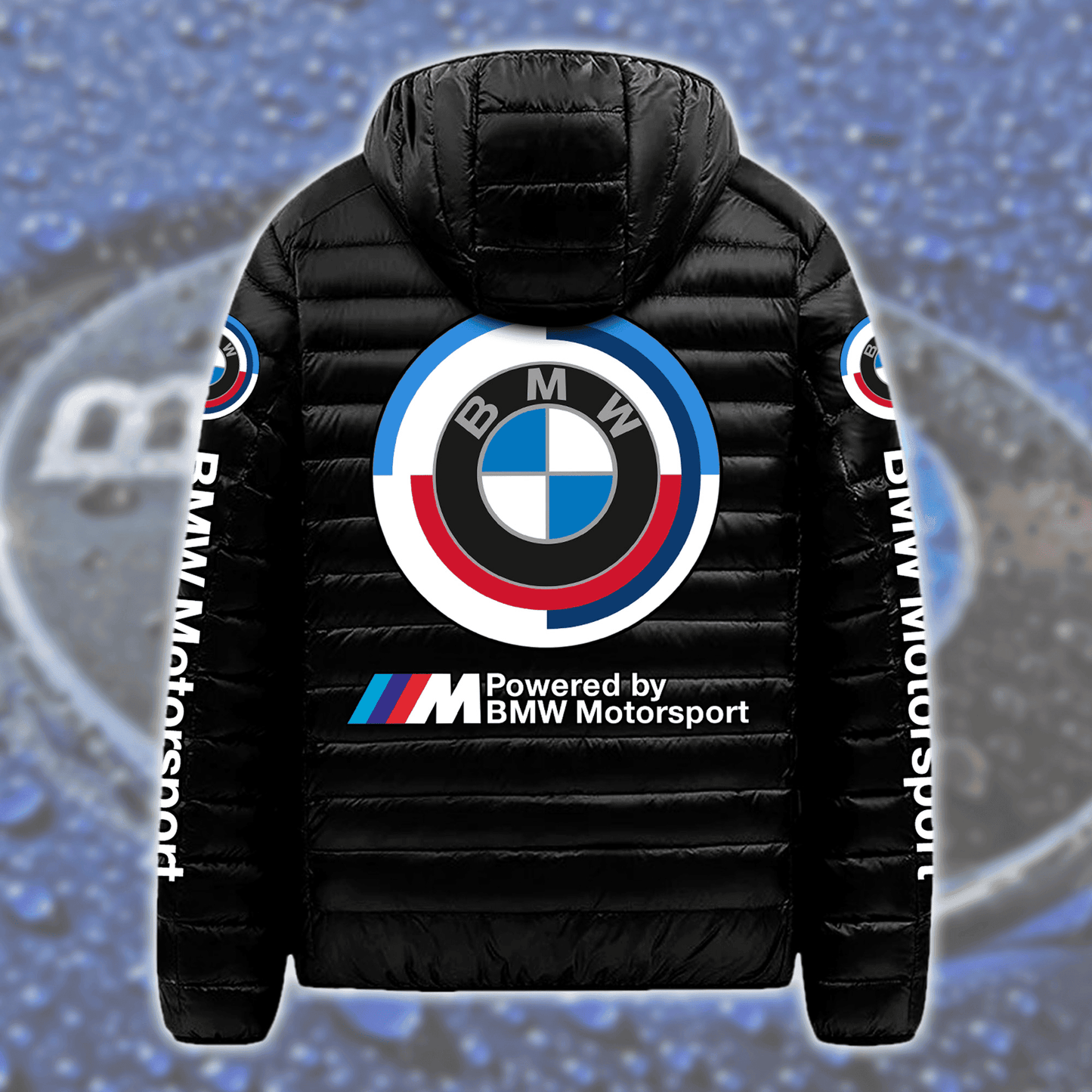 Personalized BW Motorsport Puffer Sideline Down Jacket S021106