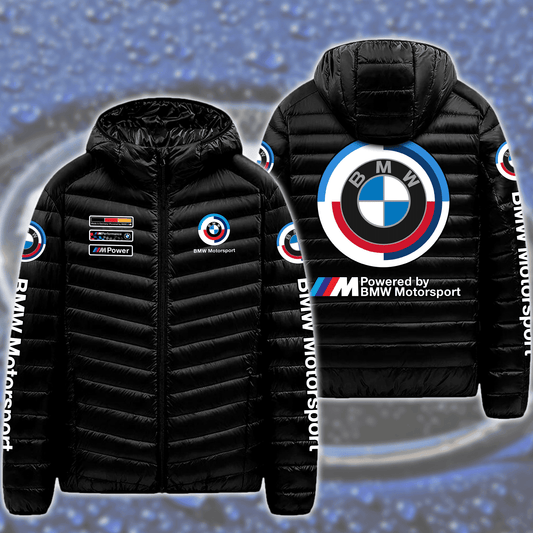 Personalized BW Motorsport Puffer Sideline Down Jacket S021106