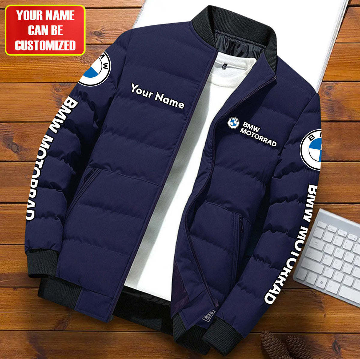 Personalized BW Motorrad Puffer Jacket V2 Q220102