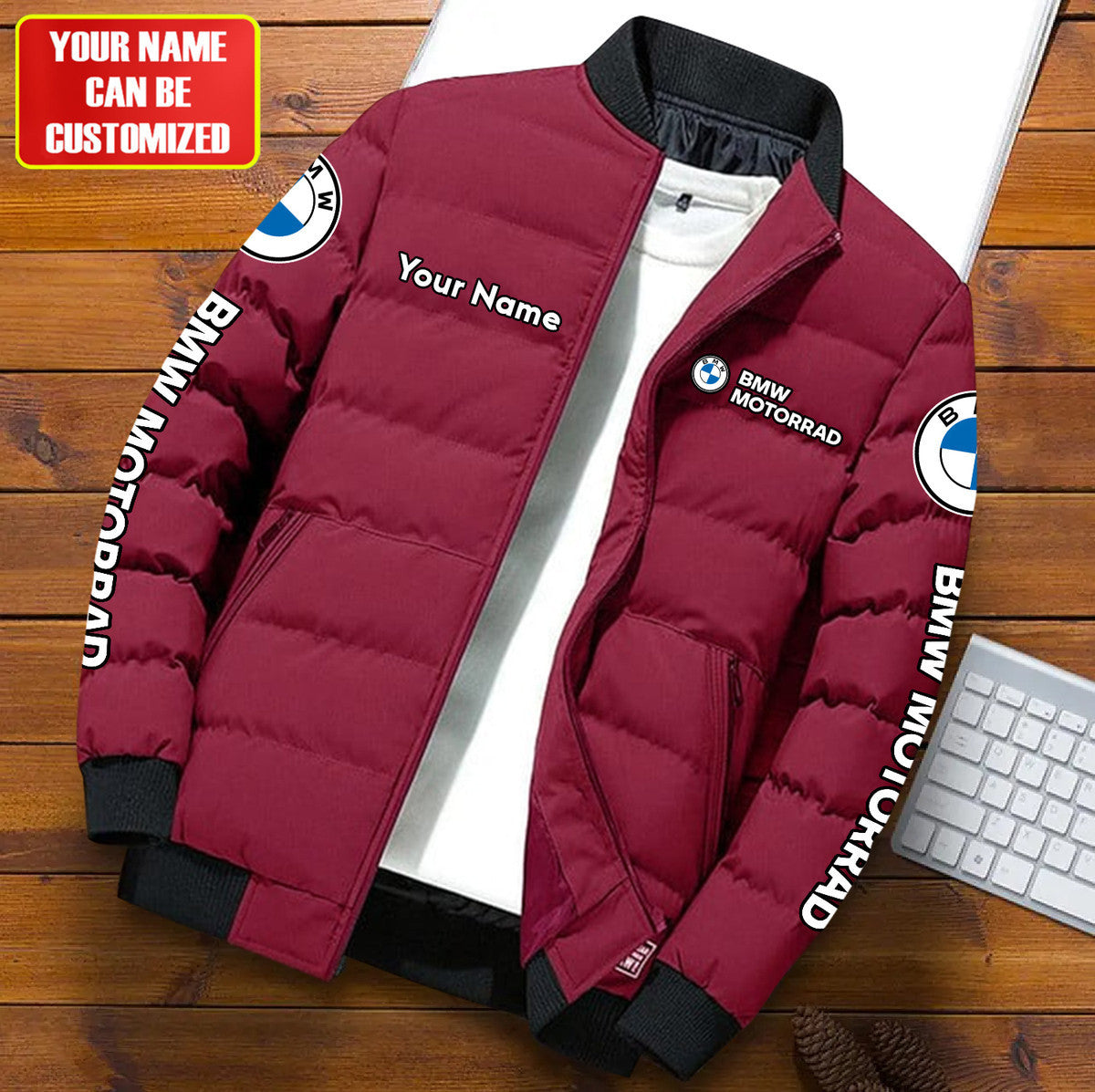 Personalized BW Motorrad Puffer Jacket V2 Q220102