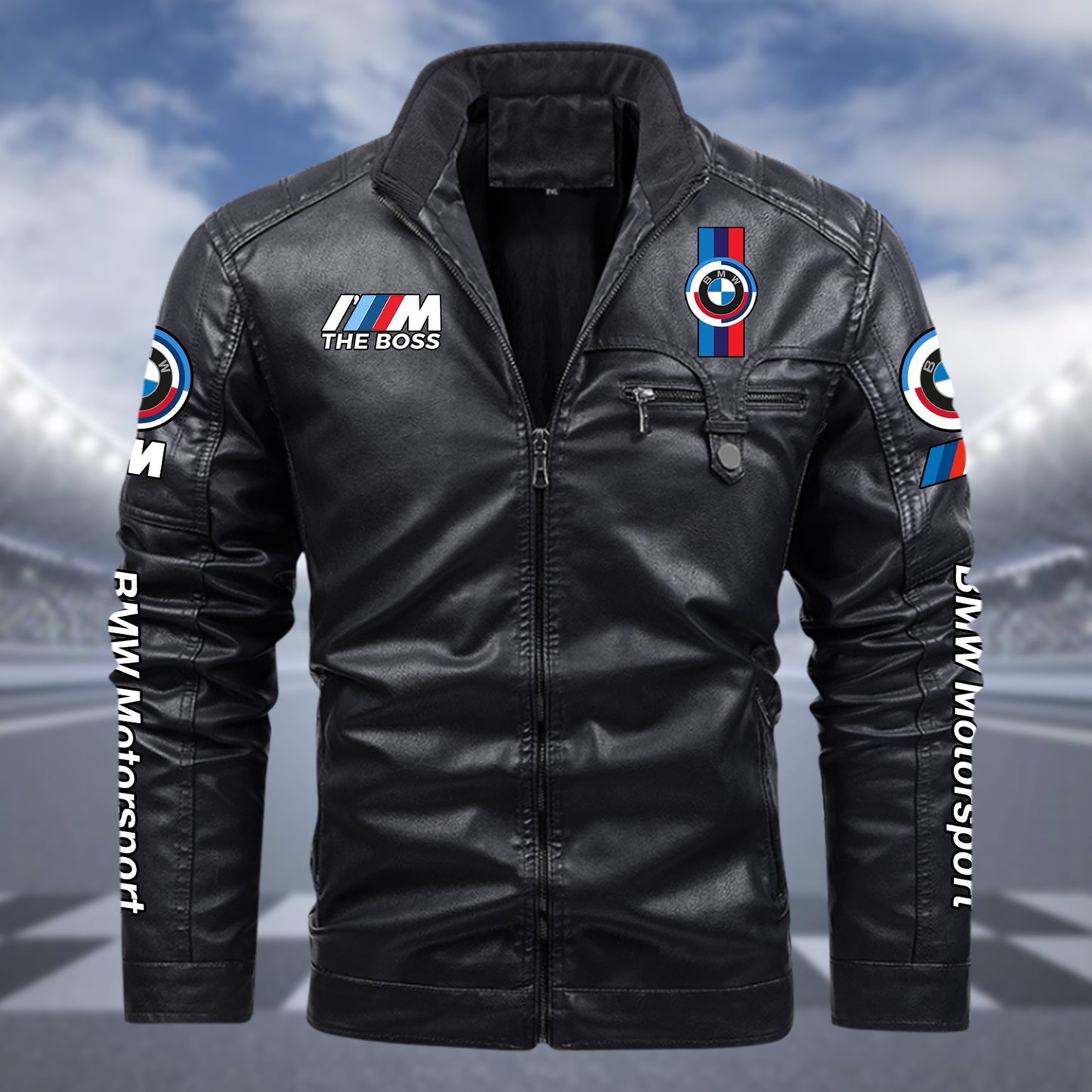 BW Motorsport Fleece Leather Jacket S150904