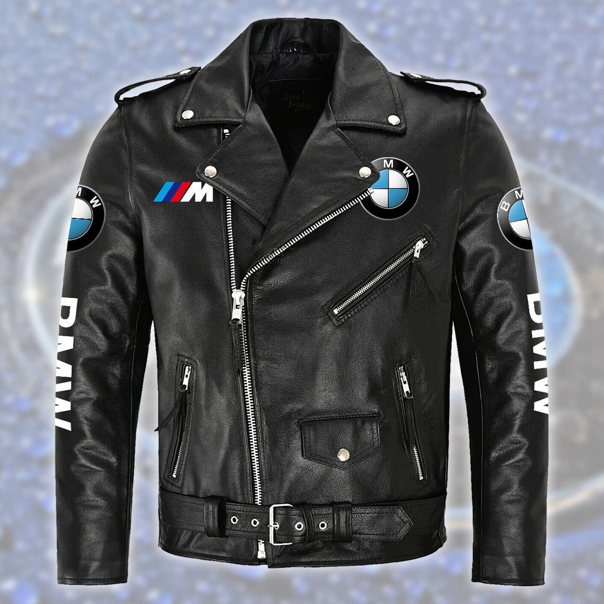 BW Zipper Vintage Leather Jacket S260107