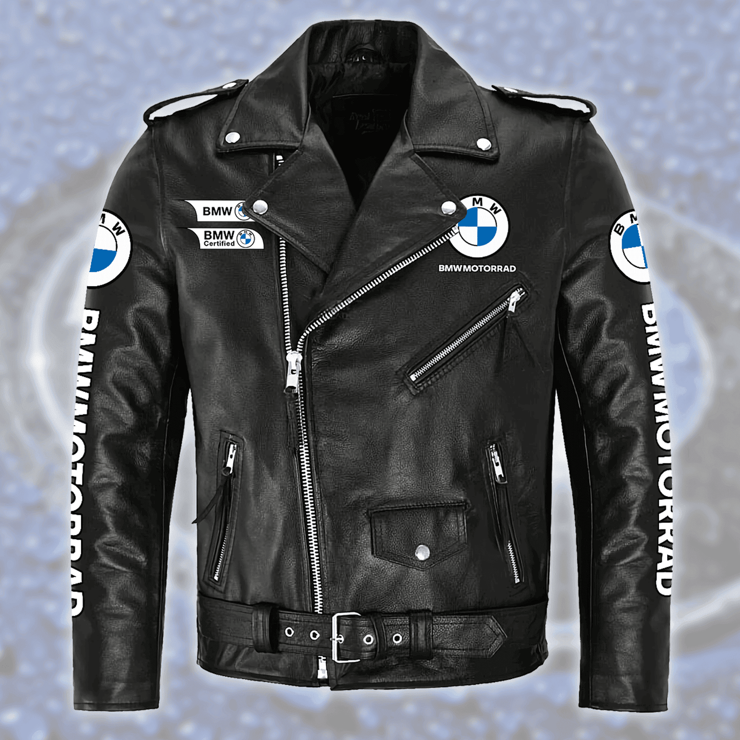 BW Motorrad Zipper Vintage Leather Jacket S260108