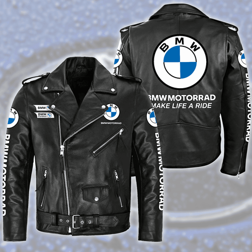 BW Motorrad Zipper Vintage Leather Jacket S260108