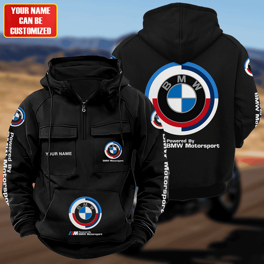 Personalized BW Motorsport Retro Cotton Hoodie S280506