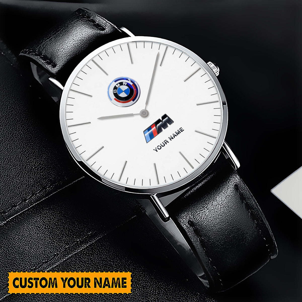 Personalized BW Classic Quartz Leather Watch P300501