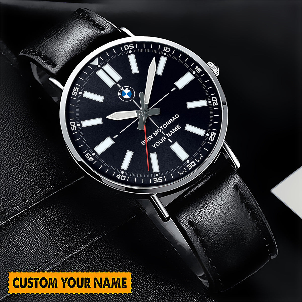 Personalized BW Classic Quartz Leather Watch QB200701