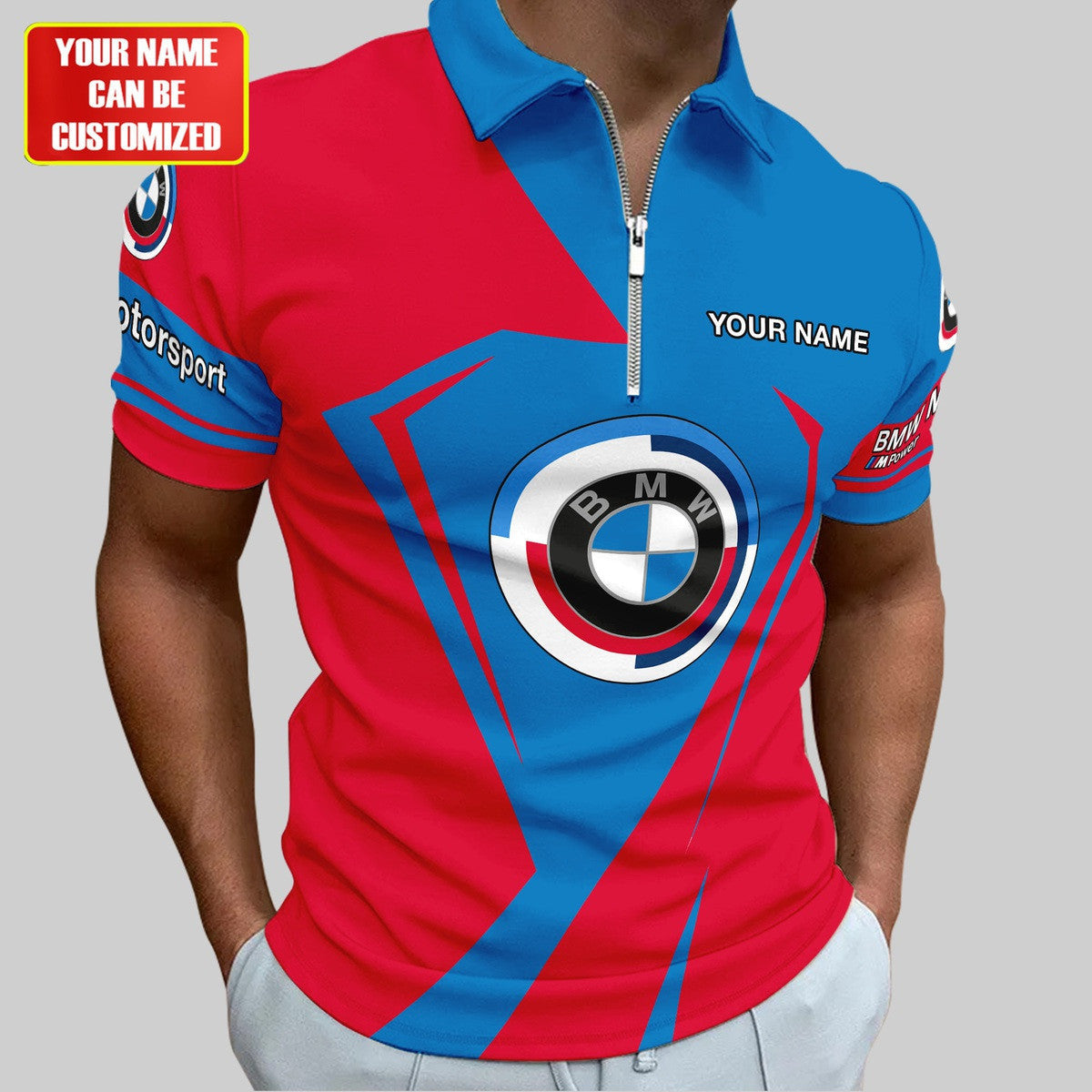 Personalized BW Motorsport 3D Full Printing Set , BW Motorsport Zip Polo, Shirt , Hoodie , Short , Polo ,hawaii S130802