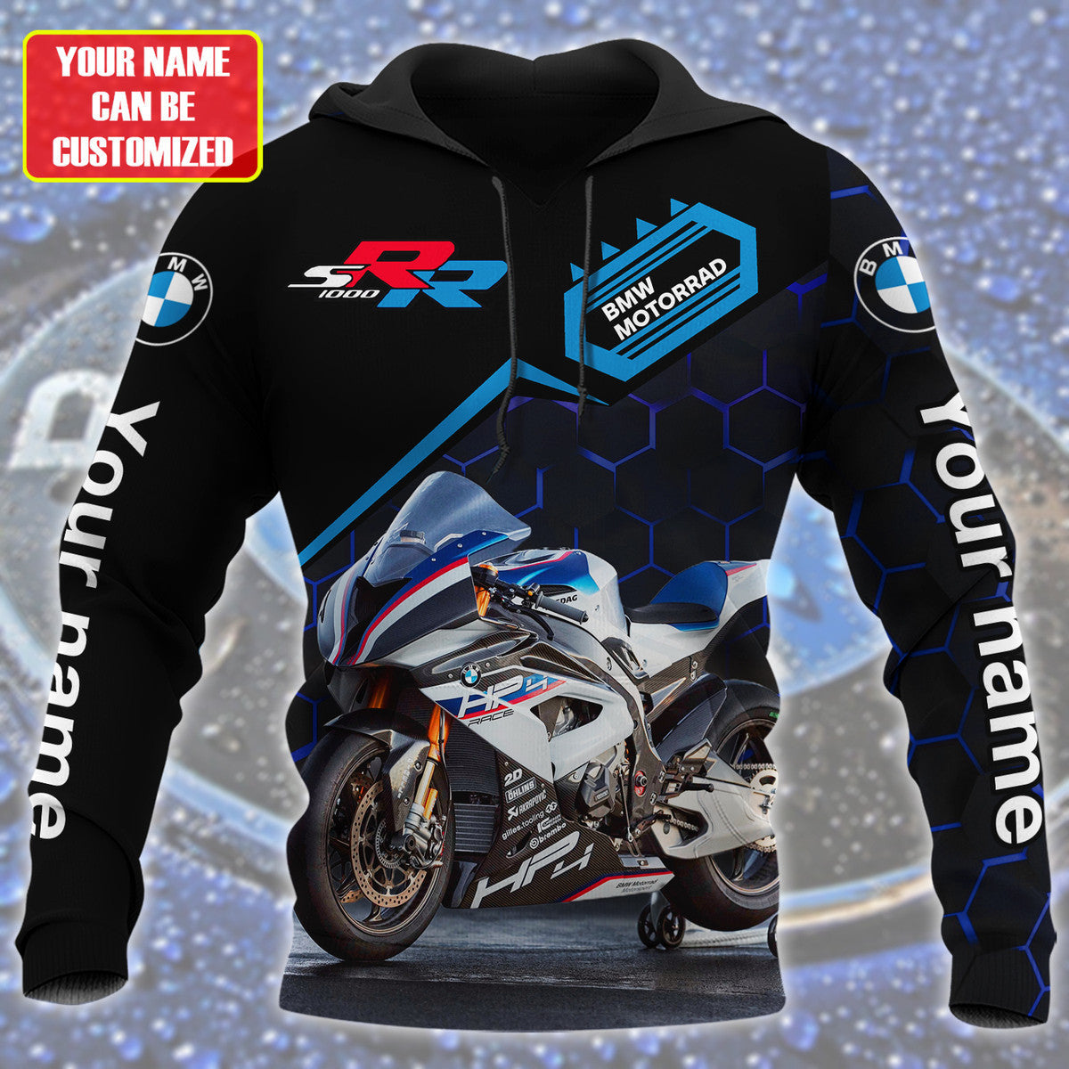 Personalized Name Bw Motorrad Q2 All Over Printed Unisex Shirt Q131007