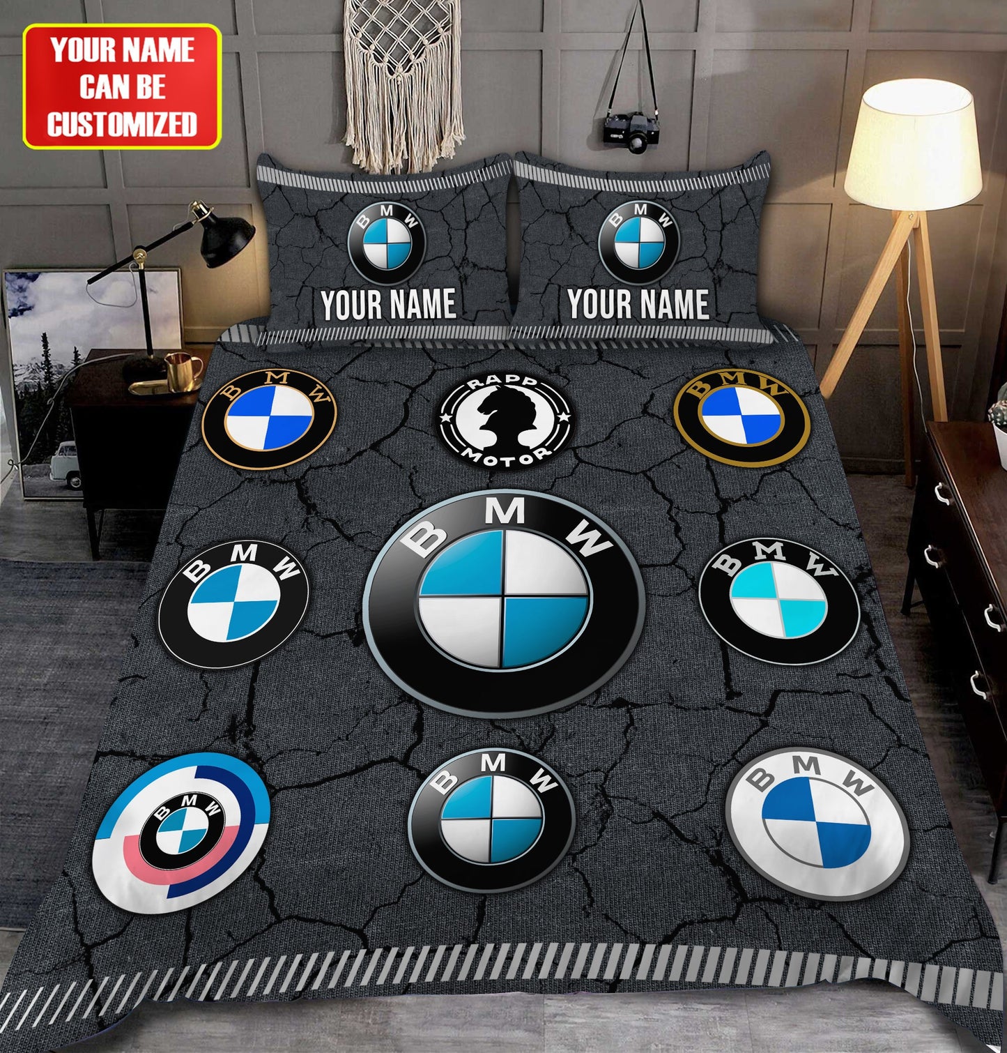 Bw Logo All Over Printed Bedding Set P200301