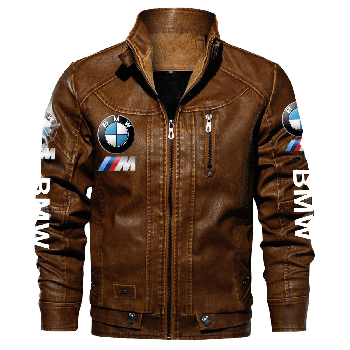 Personalized BW Boss Vintage Leather Jacket Q290804