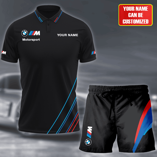 Personalized BW Motorsport Teamwear Shirt Beach Short S120306
