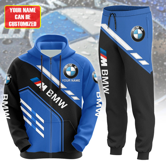 Personalized BW Q8 3D All over Printed Hoodie and Sweatpants set