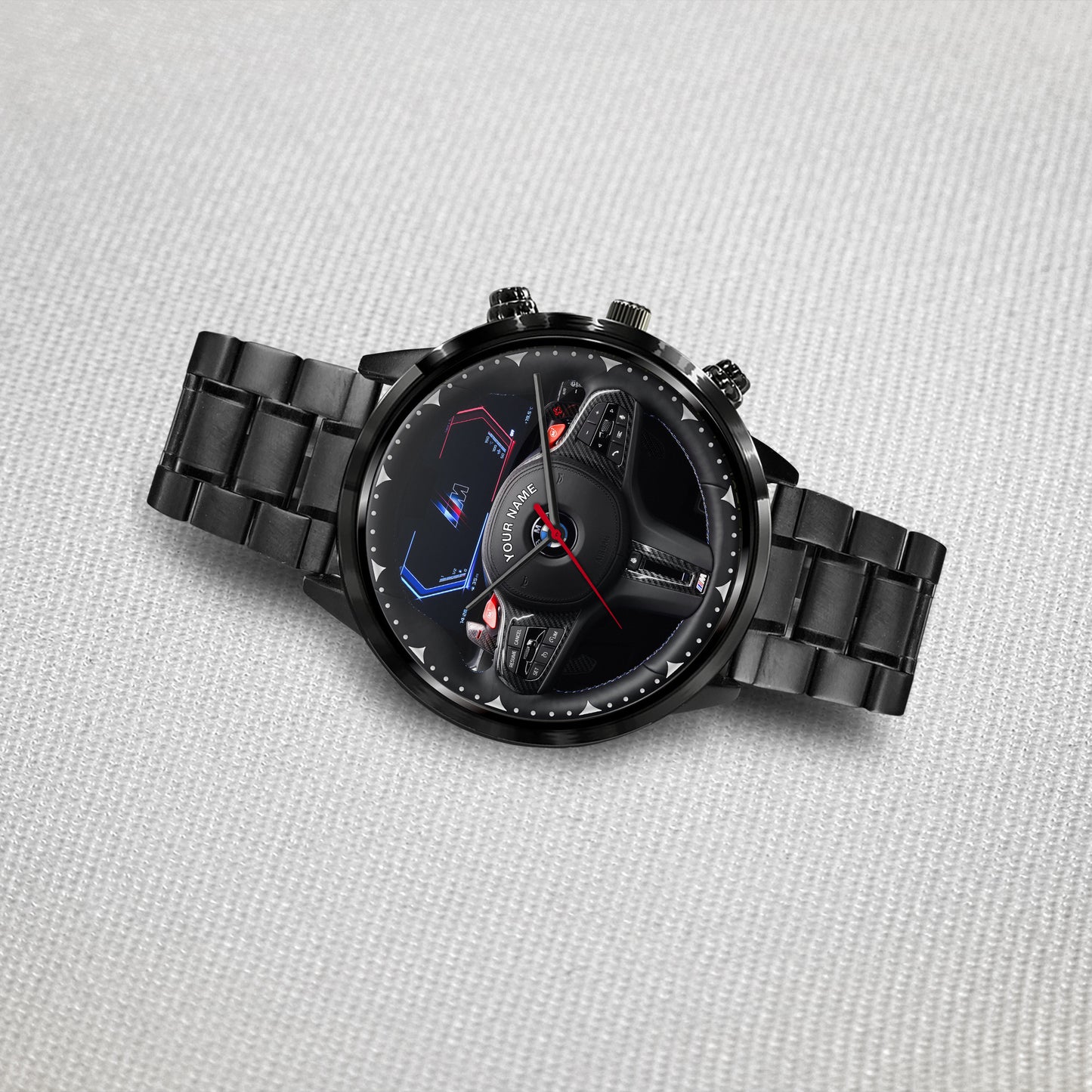 Personalized BW Luxury Stainless Steel Watch