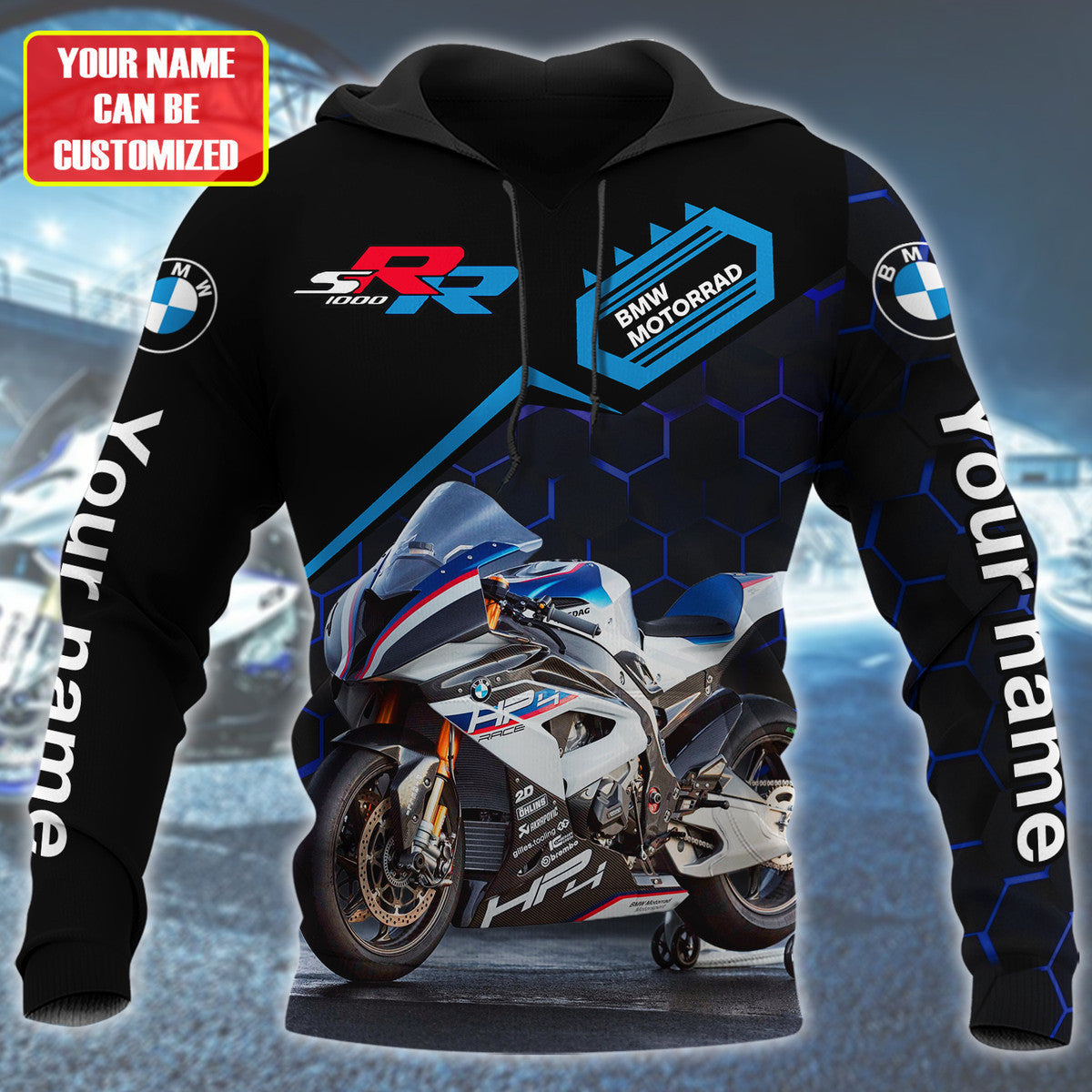 Personalized Name Bw Motorrad Q2 All Over Printed Unisex Shirt Q131007