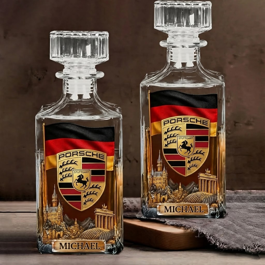 Personalized Pors 1931 Whisky , Pors Edition Whiskey Glass
