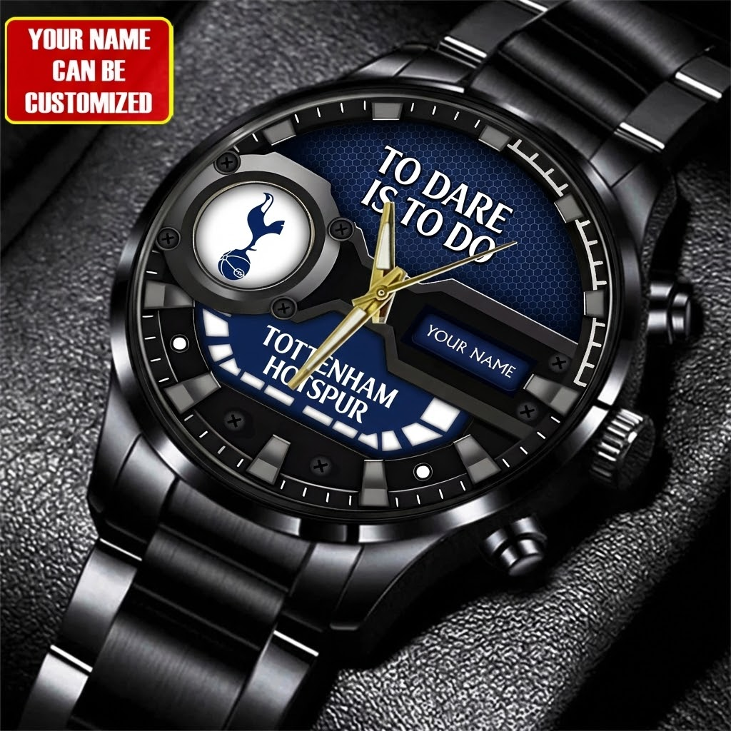 Tottenham FC Luxury Stainless Steel Watch