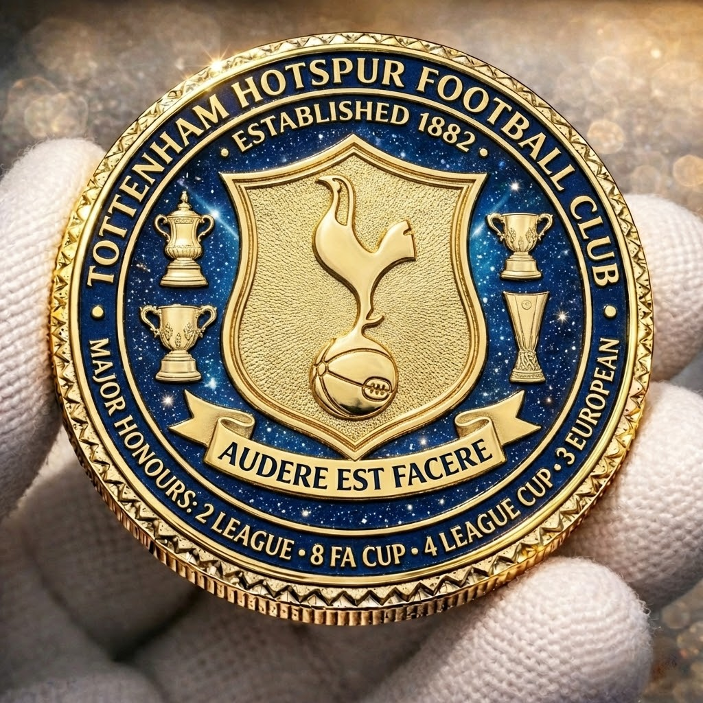 Tottenham Glory Glory Home Commemorative Coin