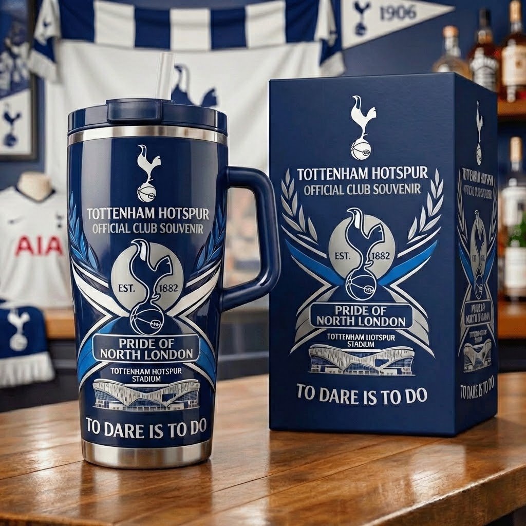 Tottenham Est 1882 Edition Insulated Tumbler 30oz 40oz