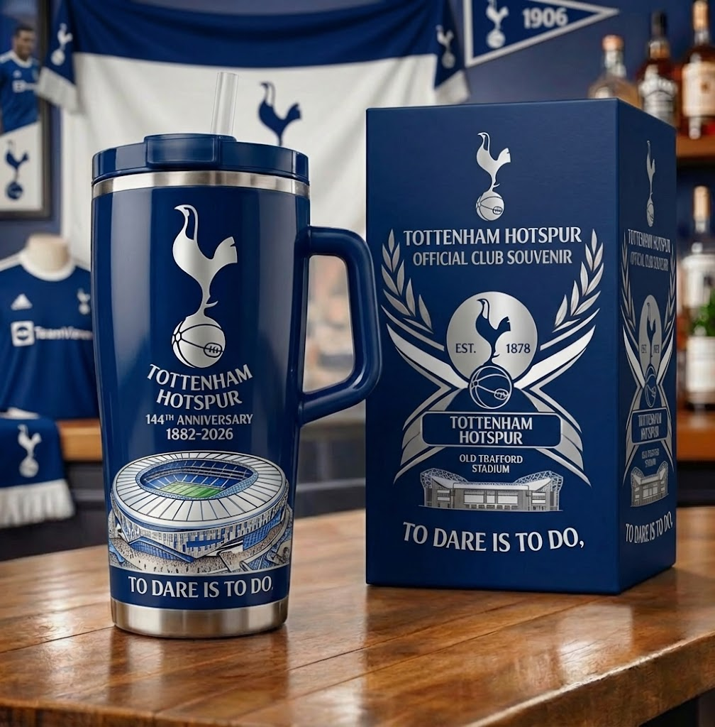 Tottenham Hotspur 144th Edition Insulated Tumbler 30oz 40oz