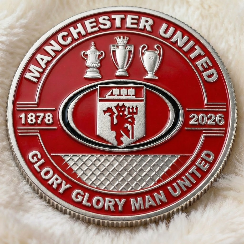 M.U Glory Glory Legacy Commemorative Coin