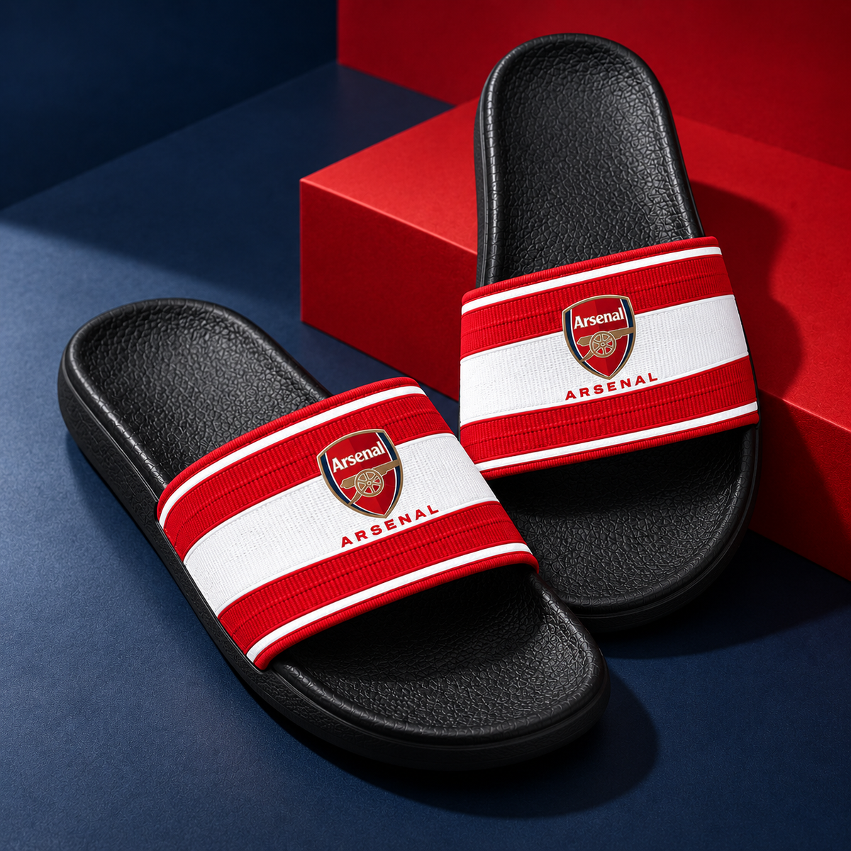 Arsenal FC Sportline V2 Custom Leather Sandals