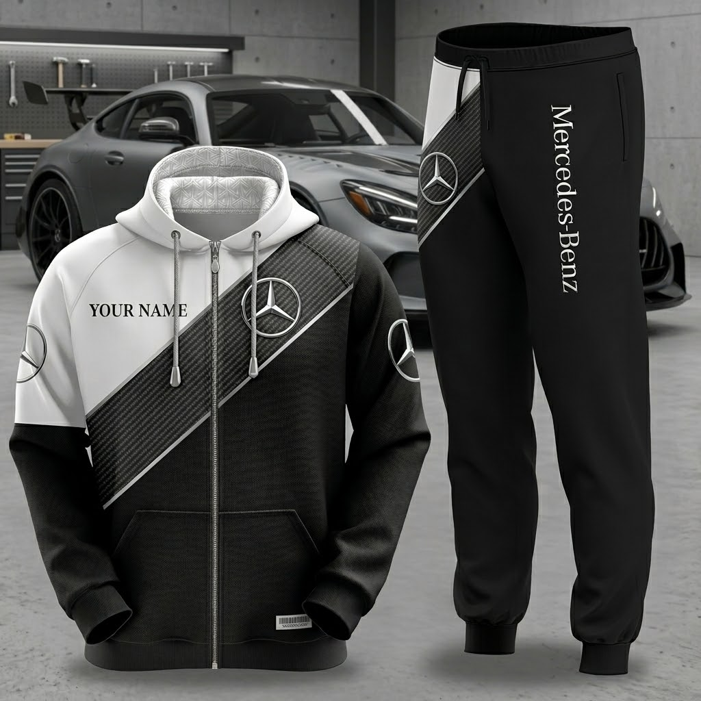 Personalized Merc Sport All over Printed Hoodie and Sweatpants set