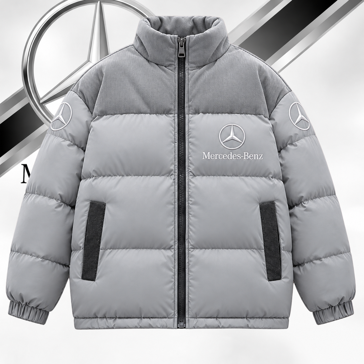 Merc The North Puffer Thermal Stand Collar Jacket