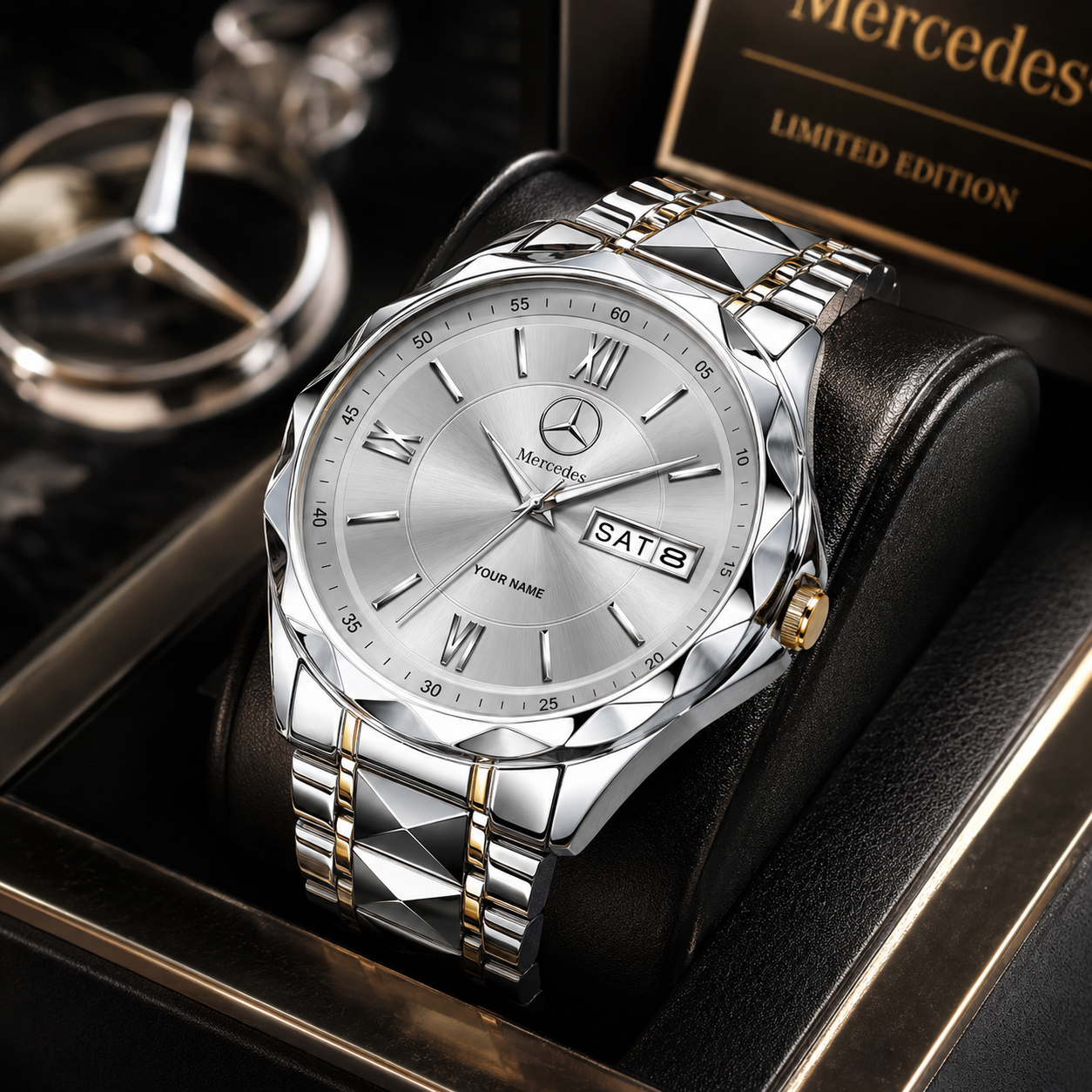 Personalized Merc Premium Luxurious Charley Watch