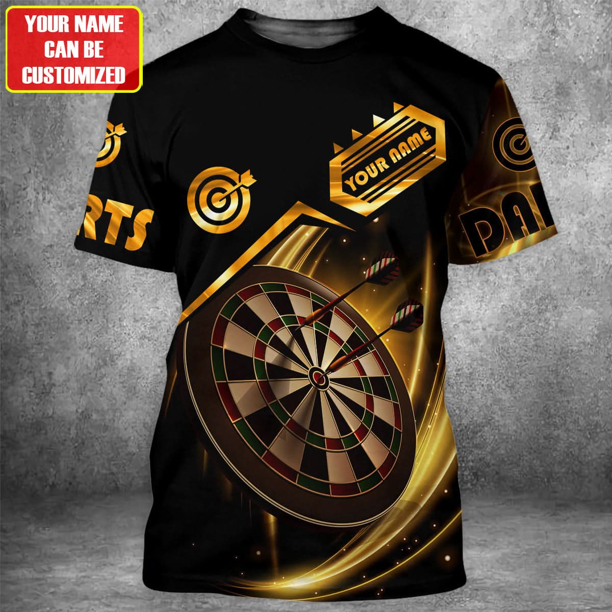 Personalized Name Darts 2 All Over Printed Unisex Shirt