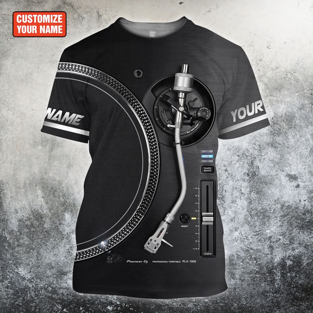 Personalized Name DJ 64 All Over Printed Unisex Shirt