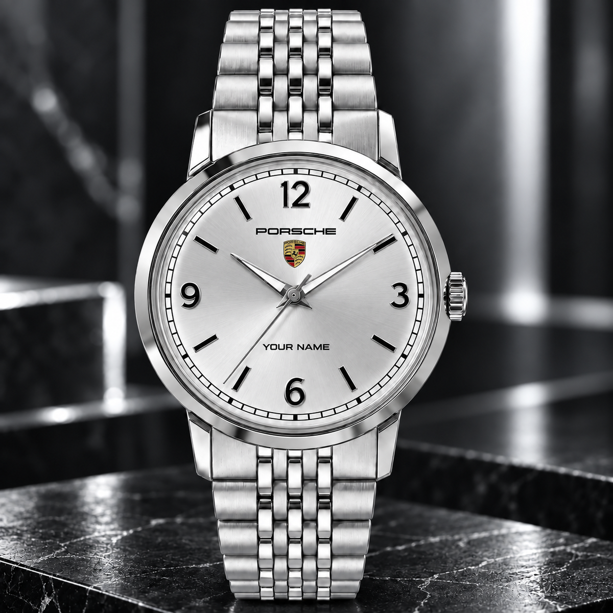 Pors Golden Timex Luxury Alloy Quartz Watch