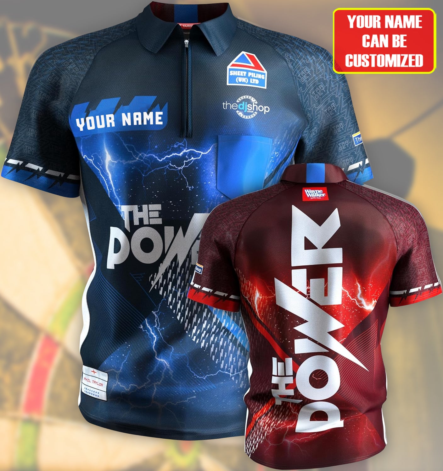 Personalized Phil Taylor Darts All Over Printed Unisex Shirt