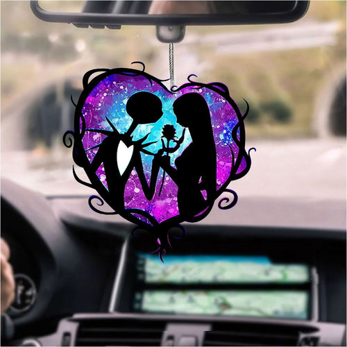 J&S Love Purple Hanging Ornament