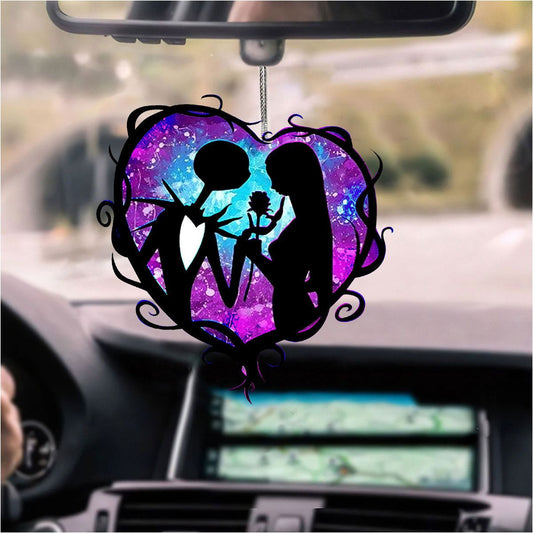 J&S Love Purple Hanging Ornament