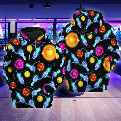 Bowling Art All Over Printed Unisex Shirt