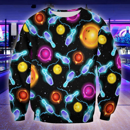 Bowling Art All Over Printed Unisex Shirt