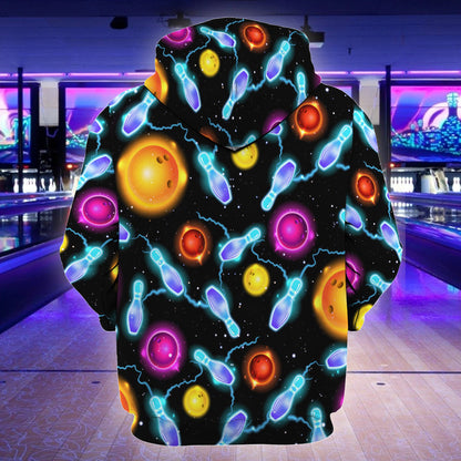 Bowling Art All Over Printed Unisex Shirt