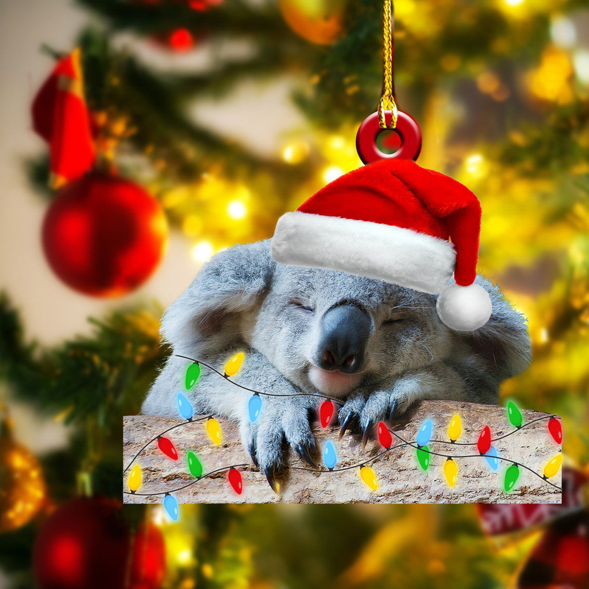 Koala Christmas Ornament
