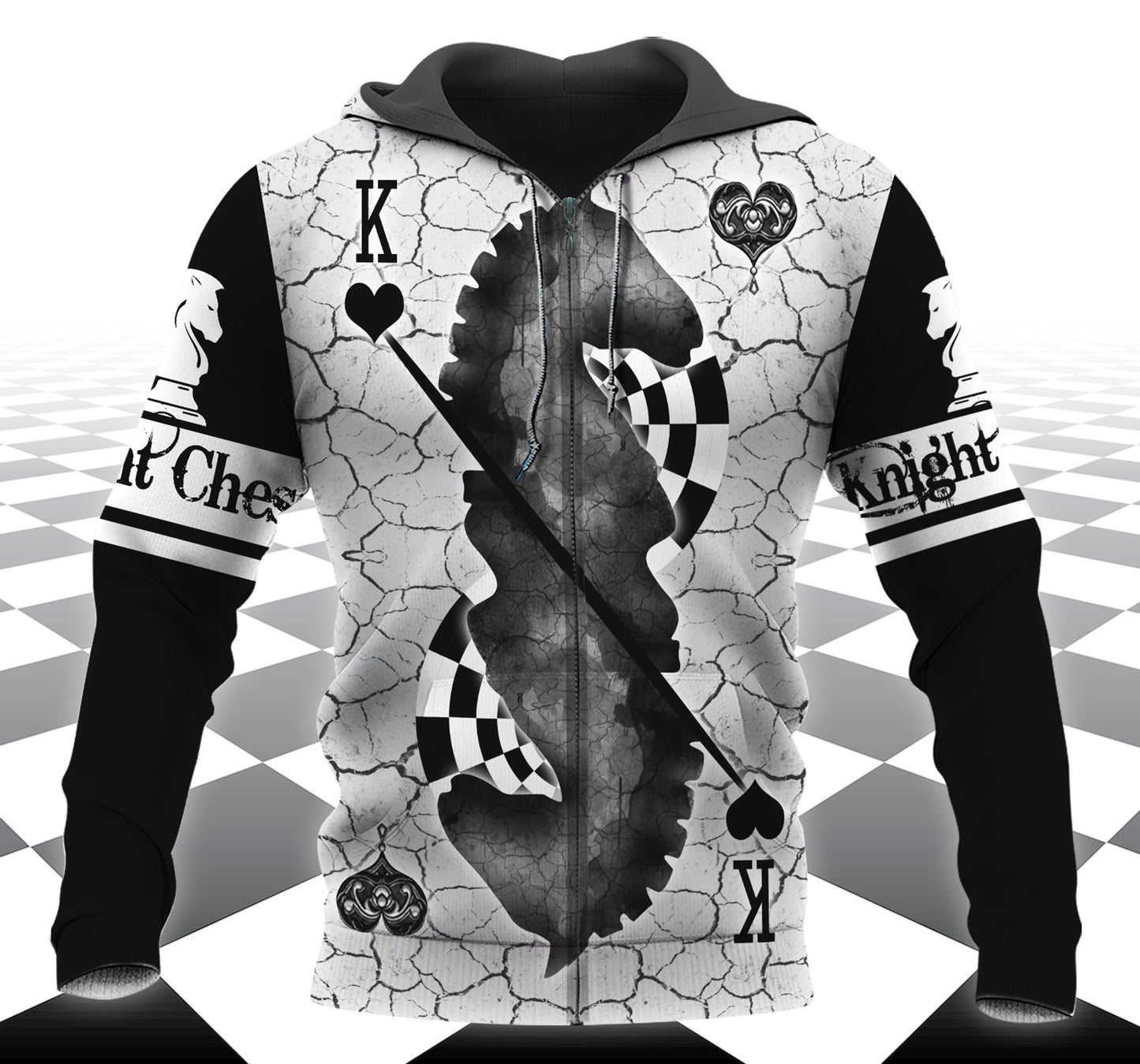 Knight Chess Poker All Over Printed Unisex Shirt