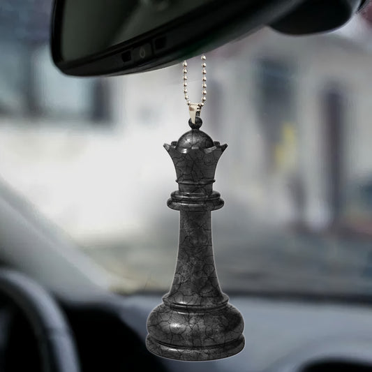 Queen Chess Car Ornament