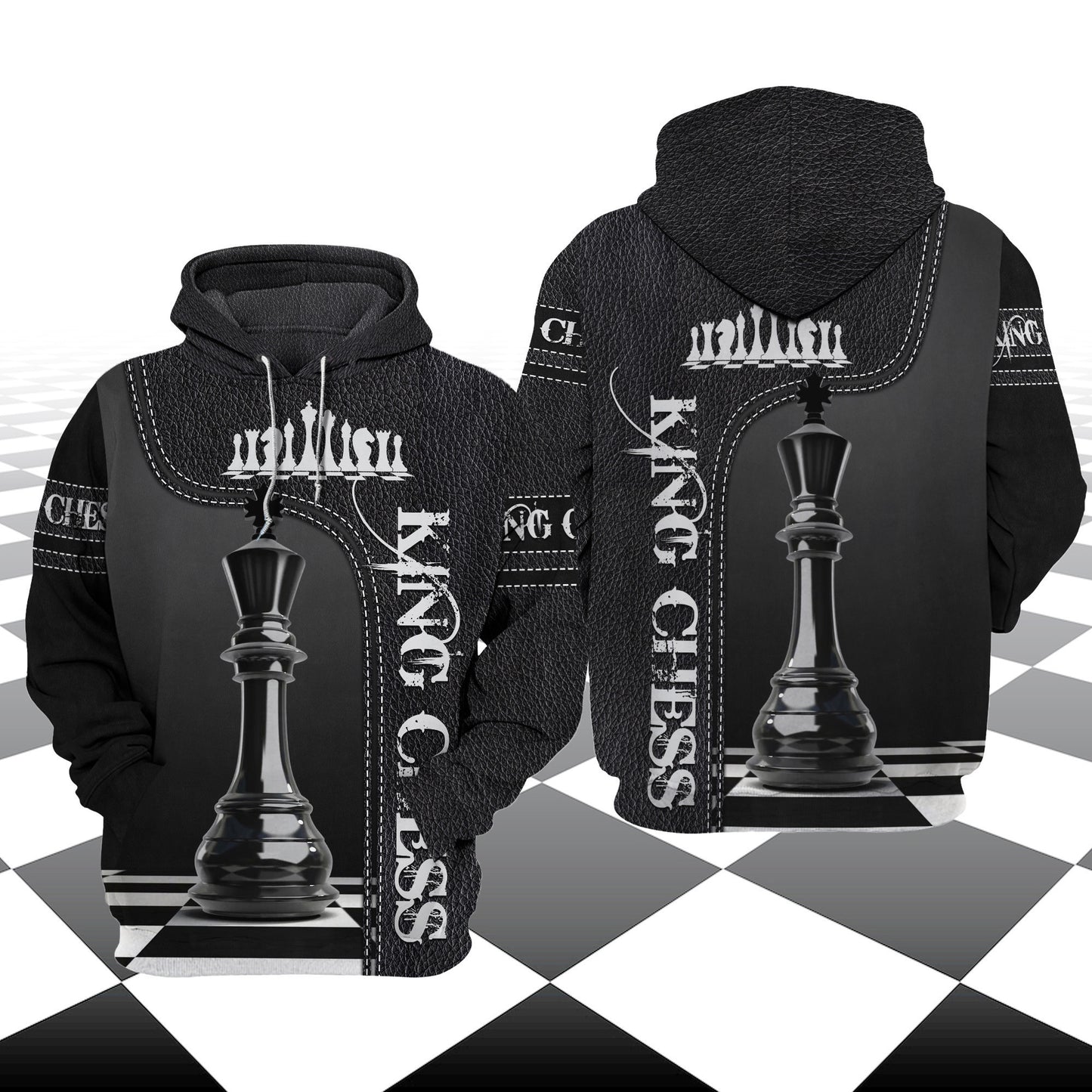 King Chess Q2 All Over Printed Unisex Shirt